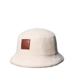 Γυναικείο Sherpa Bucket Καπέλο Εκρού Calvin Klein LV04F5097G-QYJ
