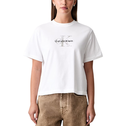 Γυναικείο T-shirt Λευκό Calvin Klein LV047H802G-YAF