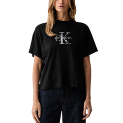 Γυναικείο T-shirt Μαύρο Calvin Klein LV047H802G-UB1