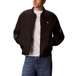 Ανδρικό Bomber Μπουφάν Μαύρο Calvin Klein LV04RG505G-UB1