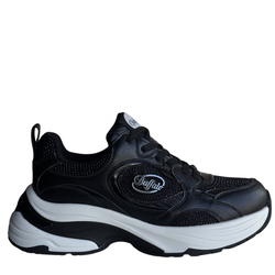 Γυναικεία Senta Glam Sneakers Μαύρα Buffalo BUFPD00016423-BLACK