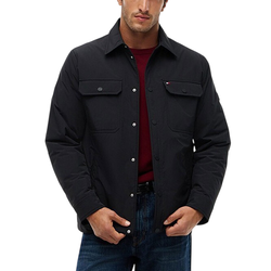 Ανδρικό Μπουφάν Μαύρο Tommy Hilfiger MW0MW44767-BDS