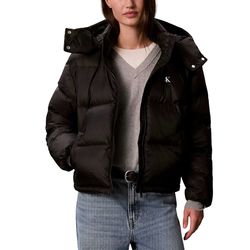 Γυναικείο Μπουφάν Μαύρο Calvin Klein LV047H500G-UB1