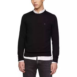 Ανδρικό Πουλόβερ Μαύρο Tommy Hilfiger MW0MW28046-BDS