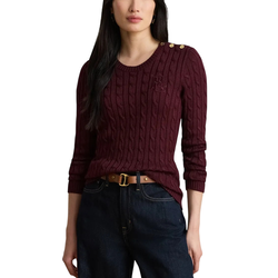 Γυναικείο Πουλόβερ Μπορντό Ralph Lauren 200P14039503
