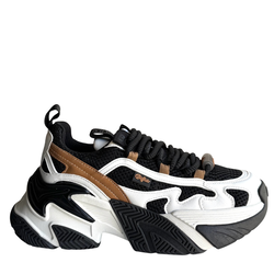 Γυναικεία Fion One Sneakers Λευκά Buffalo BUFPD00016370-WHITE BLK BROWN