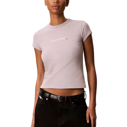 Γυναικείο T-shirt Ροζ Calvin Klein LV047H835G-QCF