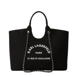 Γυναικεία K/RSG CHAIN SHOPPER Τσάντα Μαύρη Karl Lagerfeld B3W50068-999 Black