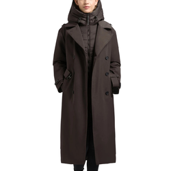 Γυναικεία Elena 3 Καπαρντίνα Καφέ Khujo KJ1118CO263-577 CHO CHI