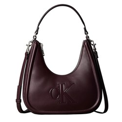 Γυναικεία Τσάντα Ώμου Μπορντό Calvin Klein LV04F3561G-BAP