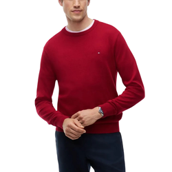 Ανδρικό Πουλόβερ Κόκκινο Tommy Hilfiger MW0MW28046-XIT