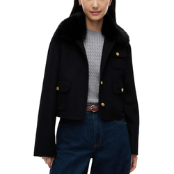 Γυναικείο Μπουφάν Μαύρο Tommy Hilfiger WW0WW52914-BDS