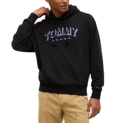 Ανδρικό Φούτερ Μαύρο Tommy Jeans DM0DM23582-BDS