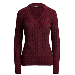 Γυναικείο Πουλόβερ Μπορντό Ralph Lauren 200888795501-RED