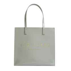 Γυναικεία Crinkon Large Icon Τσάντα Γκρι Ted Baker 284882-midgrey