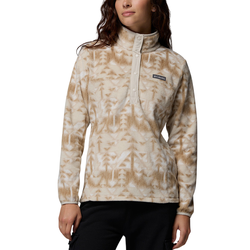 Γυναικείο Benton Springs Printed 1/2 Snap Fleece Μπεζ Columbia 2085611-271