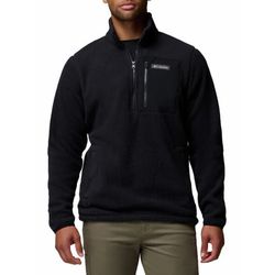 Ανδρικό Jasper Ridge Pebbled Half Zip Fleece Μαύρο Columbia 2142411-010