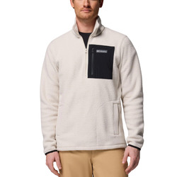 Ανδρικό Jasper Ridge Pebbled Half Zip Fleece Εκρού Columbia 2142411-278