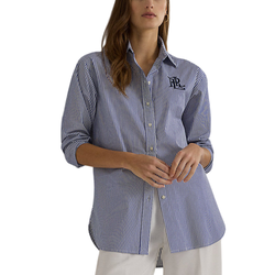 Γυναικείο Ριγέ Πουκάμισο Μπλε Ralph Lauren 200932539001-BLUE