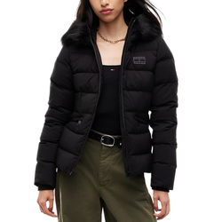 Γυναικείο Μπουφάν Μαύρο Tommy Jeans DW0DW23409-BDS