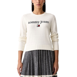 Γυναικείο Πουλόβερ Εκρού Tommy Jeans DW0DW23356-YBH