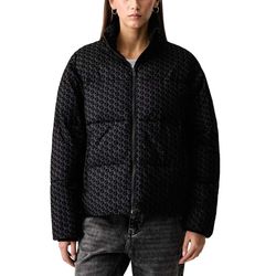 Γυναικείο Monogram Puffer Μπουφάν Μαύρο Karl Lagerfeld Jeans B4W15020-A75