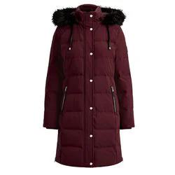 Γυναικείο Μπουφάν Μπορντό Ralph Lauren 297957509009-RED