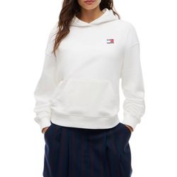 Γυναικείο Φούτερ Λευκό Tommy Jeans DW0DW23402-YBL