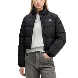 Γυναικείο Μπουφάν Μαύρο Tommy Jeans DW0DW21620-BDS