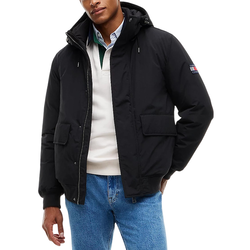 Ανδρικό Μπουφάν Μαύρο Tommy Jeans DM0DM22032-0GK
