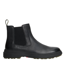 Ανδρικά Δερμάτινα Μποτάκια Μαύρα Tommy Hilfiger FM0FM05958-BDS