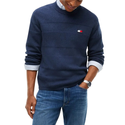 Ανδρικό Πουλόβερ Navy Μπλε Tommy Jeans DM0DM23571-D1B