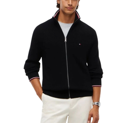 Ανδρική Πλεκτή Ζακέτα Μαύρη Tommy Hilfiger MW0MW41517-BDS