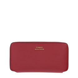 Γυναικείο Δερμάτινο Πορτοφόλι Κόκκινο Tommy Hilfiger AW0AW18941-XLI