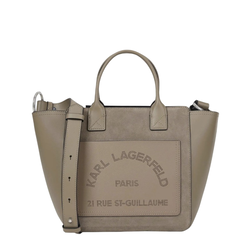 Γυναικεία Δερμάτινη K/Daily Tote Τσάντα Γκρι Karl Lagerfeld B3W30094-1KU Ash Grey