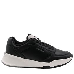 Ανδρικά Δερμάτινα Sneakers Μαύρα Calvin Klein HM0HM02309-00Y
