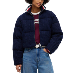 Γυναικείο Puffer Μπουφάν Navy Μπλε Tommy Jeans DW0DW23416-C1G