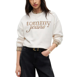 Γυναικείο Boxy Φούτερ Εκρού Tommy Jeans DW0DW23304-YBH