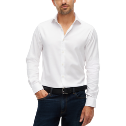 Ανδρικό Πουκάμισο Λευκό Tommy Hilfiger MW0MW44718-YBR