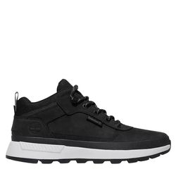 Ανδρικά Δερμάτινα Field Trekker Sneakers Μαύρα Timberland TB1A2A58-015