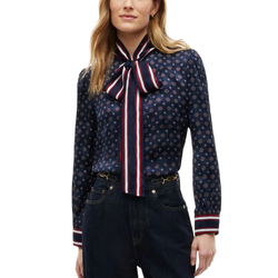 Γυναικείο Πουκάμισο Navy Μπλε Tommy Hilfiger WW0WW52238-0G8