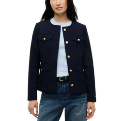 Γυναικείο Slim Σακάκι Navy Μπλε Tommy Hilfiger WW0WW51728-C1G