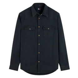 Ανδρικό Western Τζιν Πουκάμισο Μαύρο Tommy Jeans DM0DM23518-BDS