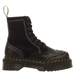 Γυναικεία Δερμάτινα Jadon Rodeo Μποτάκια Μαύρα Dr. Martens 43557001-BLACK