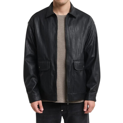 Ανδρικό Μπουφάν Μαύρο Royal Denim Kitami5168-Black