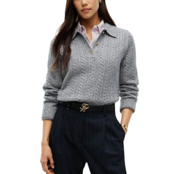Γυναικείο Polo Πουλόβερ Γκρι Tommy Hilfiger WW0WW52222-P7D