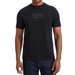 Ανδρικό T-shirt Μαύρο Karl Lagerfeld 755073 564250-990