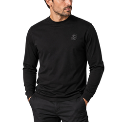Ανδρικό Μακρυμάνικο T-shirt Μαύρο Karl Lagerfeld 755048 564235-990