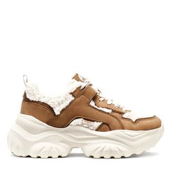 Γυναικεία Bliss Warm Sneakers Καφέ Buffalo BUFPD00018349-COGNAC