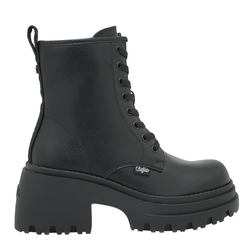 Γυναικεία Bravr Lace Up Μποτάκια Μαύρα Buffalo BUF1622538-BLACK